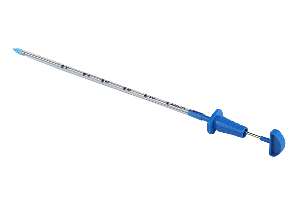 Thoracic Drainage Catheter With Trocar