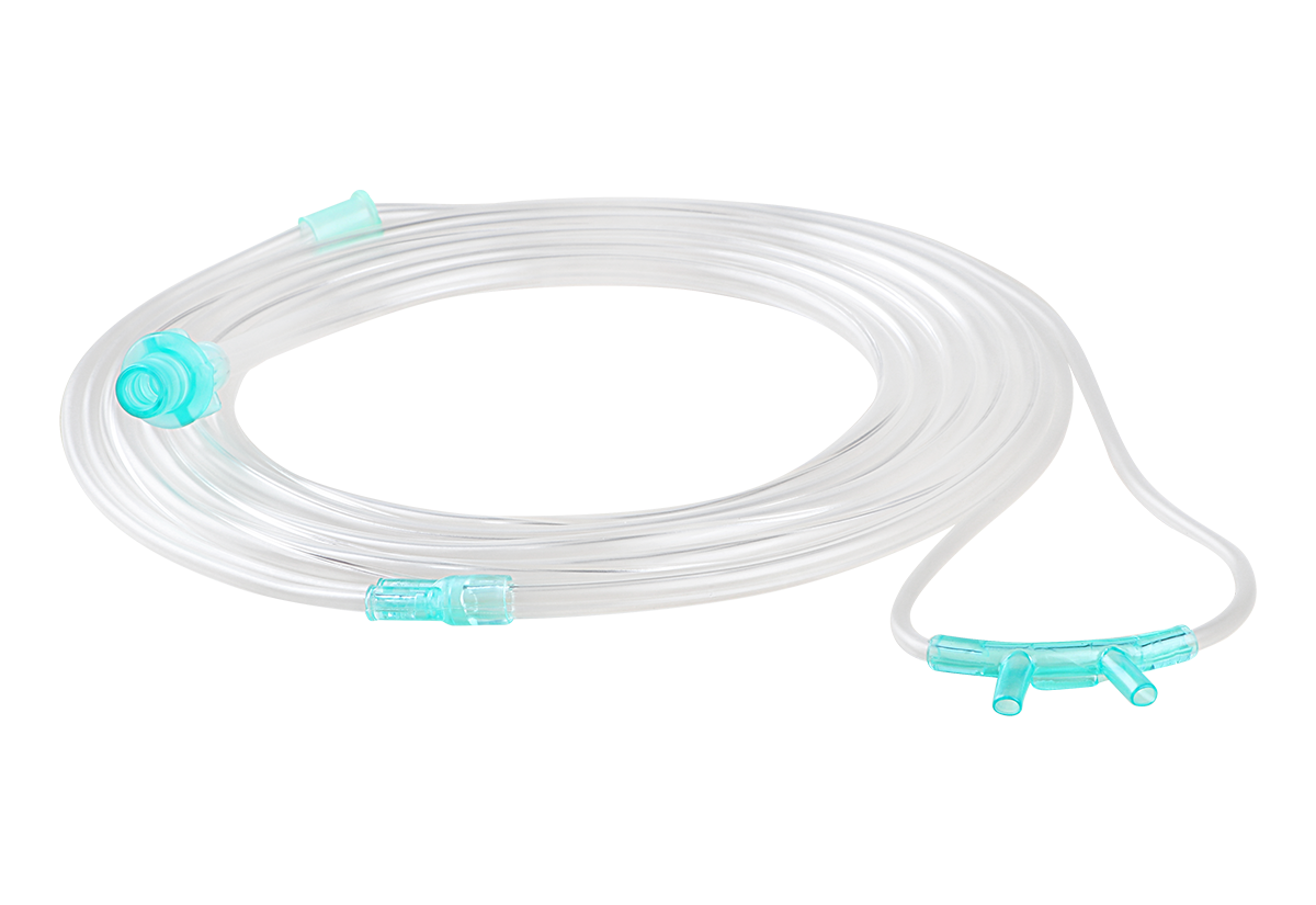 Twin Bore Nasal Oxygen Set