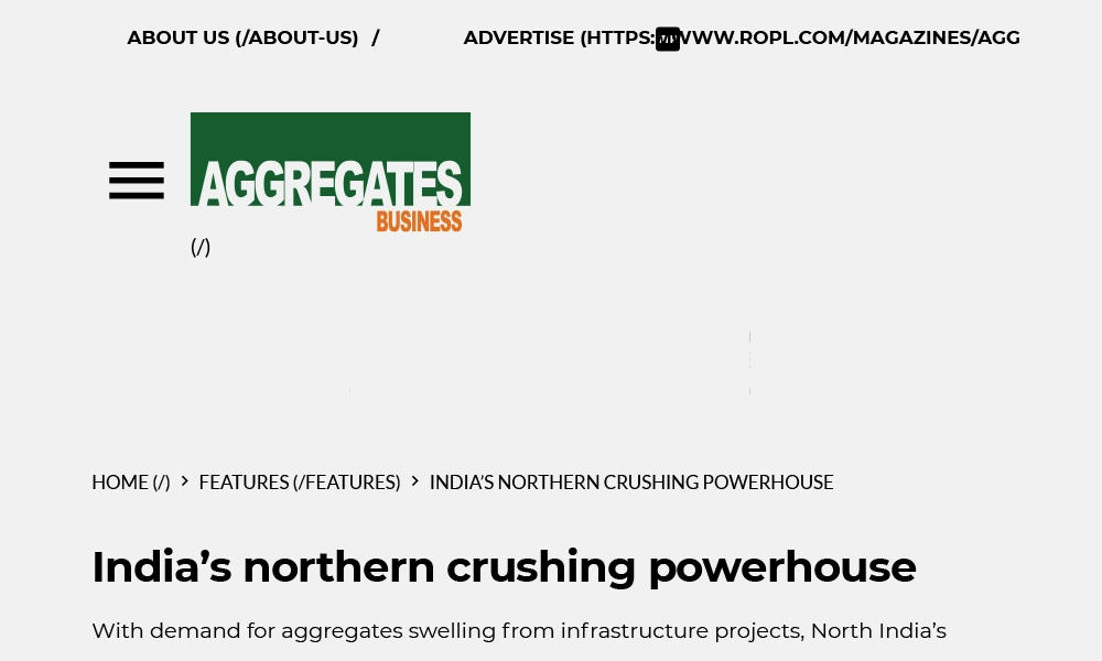 India’s northern crushing powerhouse