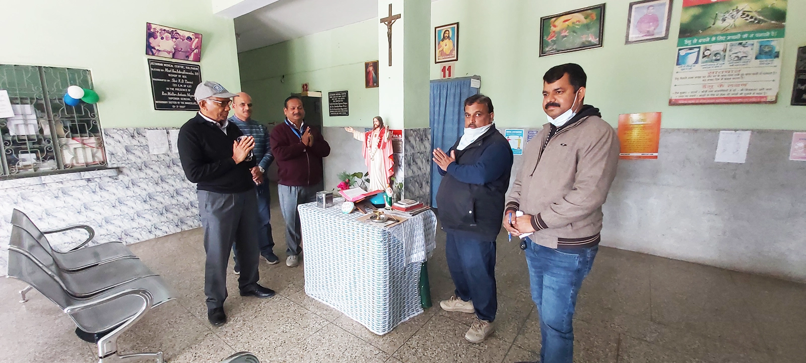 Contribution at Jeevan Dan Hospital, Haldwani